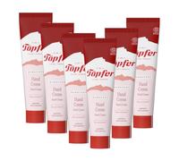 Töpfer Mamacare Crema de manos - Cuidado rápido para manos estresadas - con salvado de trigo orgánico, manteca de karité orgánica y manzanilla orgánica - 6 x 25 ml