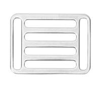 Toeponeer Cinturón de Buceo Keeper 316 Acero Inoxidable Rectangular Correas de Buceo Correa Keeper para Accesorios de Equipo