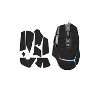 toergy 1 juego de cinta antideslizante para Logitech G G502 X, resistente al sudor, fácil de usar, diseño autoadhesivo, kit profesional de actualización de ratones, patrón de copo de nieve negro