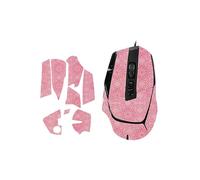 toergy 1 juego de cinta antideslizante para Logitech G G502 X, resistente al sudor, fácil de usar, diseño autoadhesivo, kit profesional de actualización de ratones, patrón de copos de nieve rosa