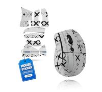 toergy 1 juego de cinta antideslizante para Logitech Lift Vertical, resistente al sudor, fácil de usar, diseño autoadhesivo, kit profesional de actualización de ratones, patrón impreso en blanco