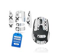 toergy 1 juego de cinta antideslizante para Logitech M720 Triathlon Multi, resistente al sudor, fácil de usar, diseño autoadhesivo, kit profesional de actualización de ratones, patrón impreso en