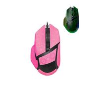 toergy 1 juego de cinta antideslizante para Razer Basilisk V3 Pro, resistente al sudor, fácil de usar, diseño autoadhesivo, kit profesional de actualización de ratones, patrón de copo de nieve rosa