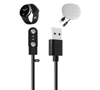 toergy Cable de carga para reloj inteligente Parsonver LW51, cable de carga USB, fijación magnética, carga rápida, ligera, duradera, portátil, bolsa de almacenamiento de silicona de viaje