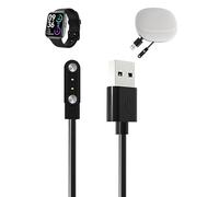 toergy Cable de carga para reloj inteligente RUIMEN H1, cable de carga USB, fijación magnética, carga rápida, ligera, duradera, portátil, bolsa de almacenamiento de silicona de viaje