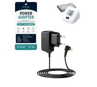 toergy Fuente de alimentación 6 V 1 A compatible con monitor de presión | Cargador de 6 V 1 A CA CC adaptador de red compatible con monitor de presión arterial Omron, enchufe interior Plus de 4,0 x