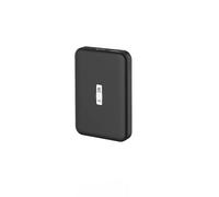 toergy Funda de silicona para ANKER MagGO (10000 mAh, 15 W), función luminosa, banco de energía, funda protectora a prueba de golpes, funda suave a prueba de polvo, color negro