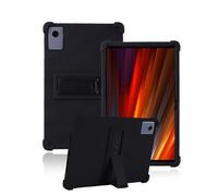 toergy Funda de silicona para Lenovo Idea Tab Plus/Lenovo Tab K12 de 12,1 pulgadas, funda premium con aberturas precisas, ajuste multiángulo y sensación cómoda en la mano, color negro