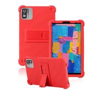 toergy Funda de silicona para tablet Blackview Link 2 de 8,68 pulgadas, apertura precisa, antigolpes y antiarañazos, ajuste multiángulo, cómoda sensación de mano, rojo