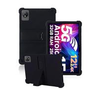 toergy Funda de silicona para tablet Doogee V Pad de 12 pulgadas, funda premium con aberturas precisas, antigolpes, antiarañazos, ajuste multiángulo y sensación cómoda en la mano, color negro