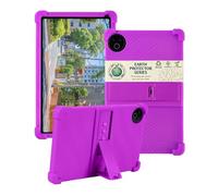 toergy Funda de silicona para tablet Laptok KB1001 de 10,1 pulgadas, funda premium con aberturas precisas, antigolpes, antiarañazos, ajuste multiángulo y sensación cómoda en la mano, color morado