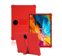 toergy Funda de silicona para tablet TCL NXTPAPER 14 de 14,3 pulgadas, funda premium con aberturas precisas, antigolpes, antiarañazos, ajuste multiángulo y sensación cómoda en la mano, color rojo