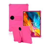 toergy Funda de silicona para tablet TCL NXTPAPER 14 de 14,3 pulgadas, funda premium con aberturas precisas, antigolpes, antiarañazos, ajuste multiángulo y sensación cómoda en la mano, color rosa