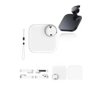 toergy Funda para altavoz Soundcore Work by Anker VoiceRecorder con agujeros precisos y material GJ suave, resistente a los arañazos, a prueba de golpes, lavable, color blanco