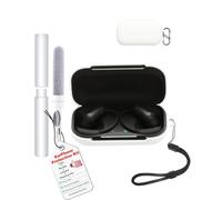 toergy Funda para auriculares inalámbricos Anker Soundcore AeroFit 2 Pro, funda protectora de silicona suave, a prueba de golpes, resistente a los arañazos, con recortes precisos, color blanco