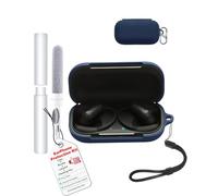 toergy Funda para auriculares inalámbricos Anker Soundcore AeroFit 2 Pro, funda protectora de silicona suave, a prueba de golpes, resistente a los arañazos, con recortes precisos, color azul