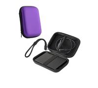 toergy - Funda para disco duro externo WD 5TB My Passport (2,5", resistente a golpes, compatible con disco duro de 1TB/2TB/4TB/6TB, 6TB, HDD), color morado
