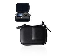 toergy Funda para DJI Osmo Action 6 - Pequeña carcasa rígida con revestimiento impermeable y resistente a los arañazos, funda compacta para cámara de viaje, color negro