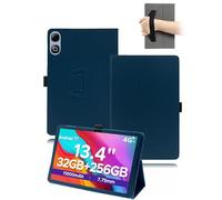 toergy Funda para DOOGEE TAB G6 MAX 13.4 pulgadas 2025 Última Tablet con Correa de Mano & Función Stand & Anti-Drop - Diseño delgado y sencillo, color azul