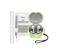 toergy Funda para Huawei FreeClip 2 S, funda protectora de TPU resistente, protección contra caídas de grado militar, a prueba de golpes, recortes precisos, color verde