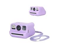 toergy Funda para Polaroid Go Generation 2, funda ecológica de material duradero, práctica funda de viaje con recortes precisos, resistente a los golpes y al polvo, color morado