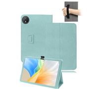 toergy Funda para tablet DOOGEE V Pad de 12 pulgadas con correa de mano, función atril y anticaída, diseño delgado y sencillo, color verde