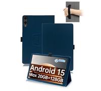 toergy Funda para TECLAST T65 13.4 pulgadas 2025 Última Tablet con Correa de Mano & Función Stand & Anti-Drop - Diseño delgado y sencillo, Azul
