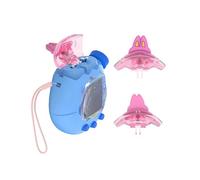 toergy Funda protectora de PC para Tamagotchi Paradise Top Cover - Anticaída a prueba de golpes, con cuerda, accesorios electrónicos para mascotas virtual Pet Game Machine (orejas rosas)