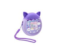 toergy Funda protectora de silicona para Tamagotchi Pix - Funda suave anticaídas a prueba de golpes, con una cuerda, accesorios electrónicos para mascotas, protección para máquina virtual de juegos de