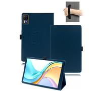 toergy Funda protectora para tablet DOOGEE U13 Android 16 de 13 pulgadas con correa de mano, soporte y función anticaídas, diseño elegante y simple, color azul