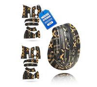 toergy Juego de 2 cintas adhesivas antideslizantes para Logitech Lift Vertical, resistente al sudor, fácil de usar, diseño autoadhesivo, kit de actualización profesional de ratones, patrón impreso en