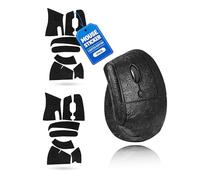 toergy Juego de 2 cintas antideslizantes para Logitech Lift Vertical, a prueba de sudor, autoadhesivas, fáciles de instalar, juego de actualización profesional con diseño de copo de nieve negro