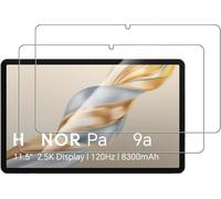 toergy Pack de 2 protectores de pantalla 9H para tablet HONOR Pad X9a, resistente a arañazos y sin burbujas