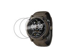 toergy Protector de pantalla de cristal templado para reloj inteligente Coros Nomad, con borde de zorro de aluminio alto, protege tu dispositivo con película duradera, paquete de 3 unidades