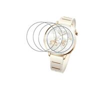 toergy Protector de pantalla de cristal templado para reloj inteligente OPPO Watch X3 Mini con borde de zorro de aluminio alto, protege tu dispositivo con película duradera, paquete de 3
