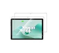 toergy Protector de pantalla de vidrio templado para tablet DOOGEE Tab E3Max de 14 pulgadas, alta transparencia, resistente a los arañazos, antihuellas (2 unidades)