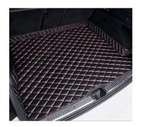 Toets Coche Alfombrillas Maletero para REN-Ault Arkana 2021-2024, Cuero Funda Maletero Protector Antideslizante Bandeja Forro Maleteros Alfombra Accesorios,E/Blackred