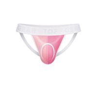 TOF Paris - Ropa Interior Hombre - Mon Amour Microfiber Jockstrap Pink - 1x Tamaño XL