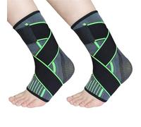 TOFBS Tobillera Ortopédica Compresión Ajustable Soporte Tobillo Elástico Protector Estabilizador Transpirable Rehabilitación