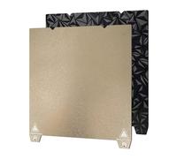 Tofelf Placa PEI texturizada y placa lisa PEO, 235 x 235 mm, cama de impresión de acero para muelles K1/Ender5 S1/Ender3 S1 Pro/Ender3 S1/Ender3 S1/Ender3 V2 Neo/Ender3 V2 Impresora 3D, sin base