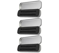 Tofficu 1 Juego Caja De Hojalata Estaño Organizador De Cables Organizador De La Pluma Cubo para Caso Estuche Escolar Cartuchera Escolar Estuche Rígido Contenedor De Pluma Planchar 3 Piezas