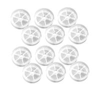 Tofficu 1 Juego Organizador De Carretes De Hilo Soporte Plástico Transparente Para Pequeñas Práctico Para Tejer Y Coser Almacenamiento Compacto Para Labores De Bordado Y 20 Piezas