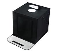 Tofficu 1 Pieza Caja de Fotografía Mini con Diseño Portátil y Resistente Estudio de Luz para Fotografía de Productos Instalación sin Herramientas Aperturas Variables para Reducción de