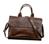 Tofficu 1 Pieza Maletín de PU de Cuero Bolso para Negocios Bandolera Elegante para Resistente y Desgaste