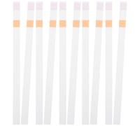 Tofficu 10 Piezas Kit de Tiras Test Plomo para Agua Potable Detección Rápida Metales Pesados Papel Estable y Fiable Fácil Uso Doméstico para Salud Familiar