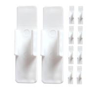 Tofficu 10 Piezas Soporte Adhesivo para Bolígrafos de Pizarra Blanca con Espuma de Clips Portabolígrafos Resistentes y Prácticos para Escuela y Oficina