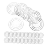Tofficu 100 Espaciadores De Juntas Antideslizantes para Muebles De Vidrio para Mesas De Vidrio Transparentes para Mesas De Vidrio para Mesas