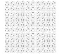 Tofficu 100 Ganchos Adhesivos Invisibles para Platos de Cocina, Tamaño Grande, Colgadores Multiusos de Plástico Reutilizable para Organización Vertical, Perchas para Platos de Pared, 100