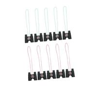 Tofficu 10Piezas Mini Binoculares de Juguete para Telescopio Compacto al Aire Diseño Educativo y Duradero para Exploraciones y Observación