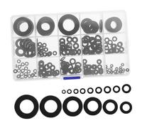 Tofficu 110piezas Junta De Goma Arandela Plana Surtido Para Grifo Tornillos Accesorios De Reparación De Fugas Fontanería